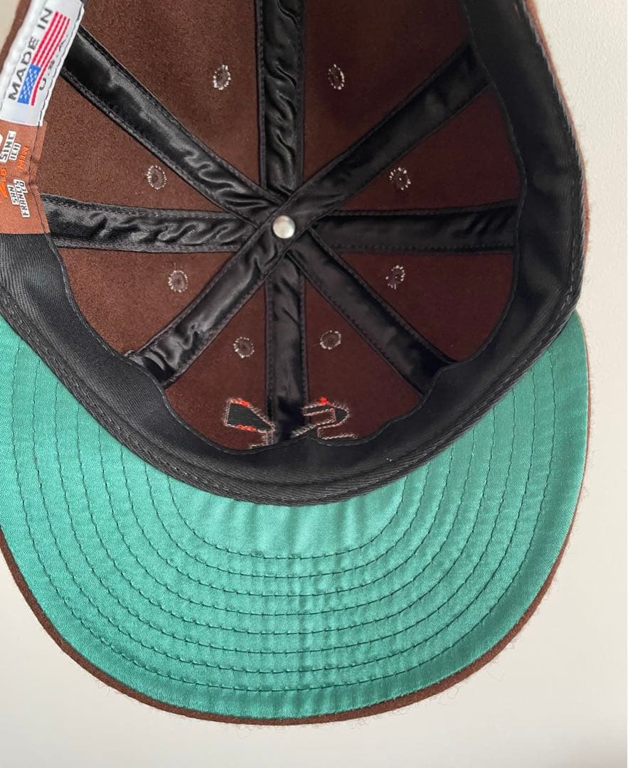 JEFFREY SINCICH SF baseball cap ブラウン