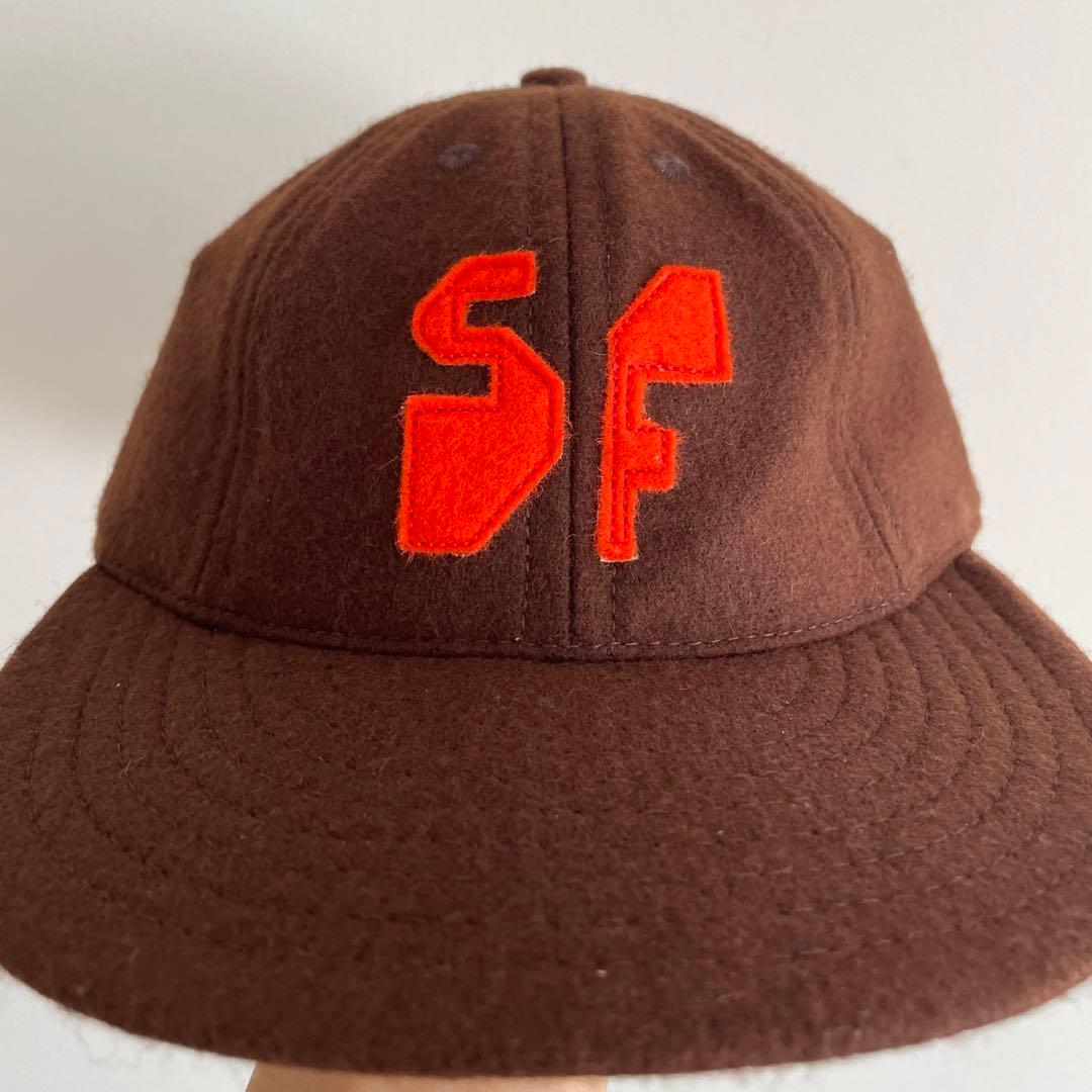 JEFFREY SINCICH SF baseball cap ブラウン