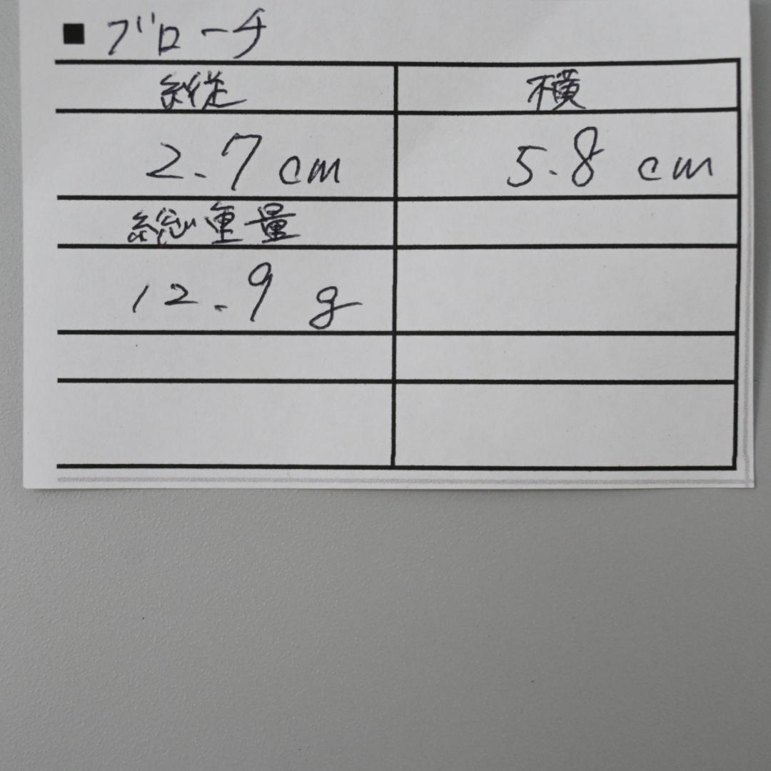 ■ 45494★年 ティファニー ブローチ K18 925 コンビリーフ