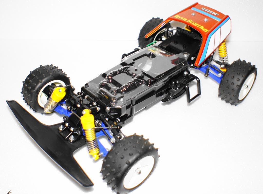 タミヤ　TAMIYA　スコーチャー（2020）シャシーのみ