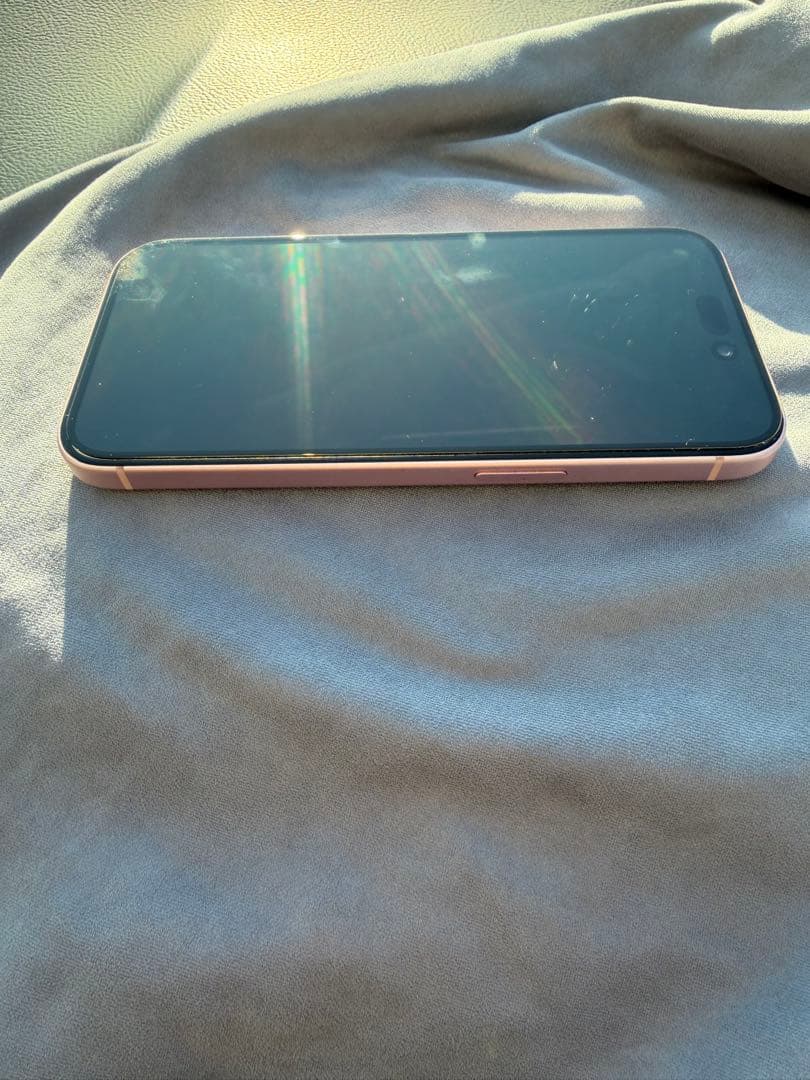 iPhone15 ピンク256GB 本体　2025年購入　新品保護フィルム付き