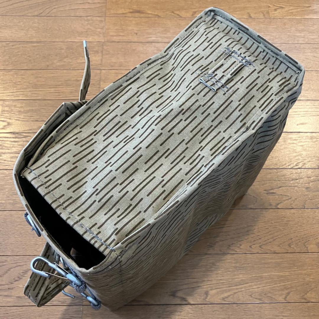 東ドイツ軍 ★ NVA レインドロップ迷彩 バッグ ★ デッドストック