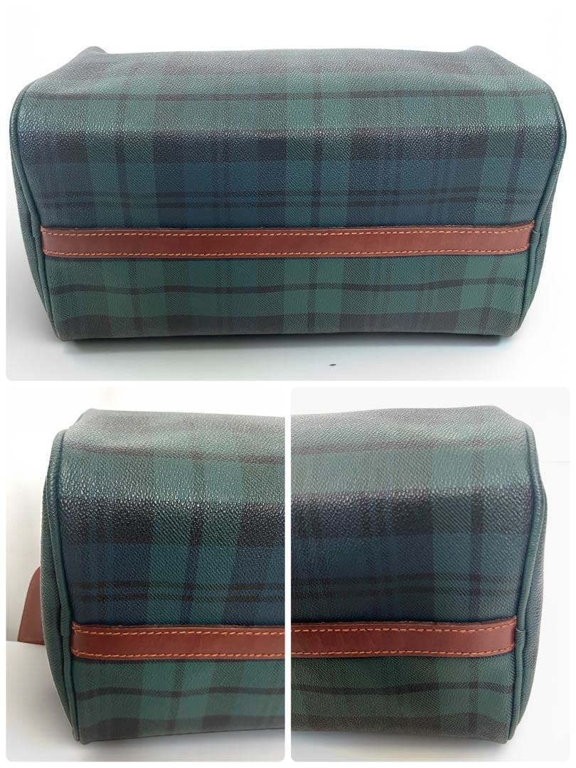 POLO RALPH LAUREN ミニボストン ブラックウォッチ PVC