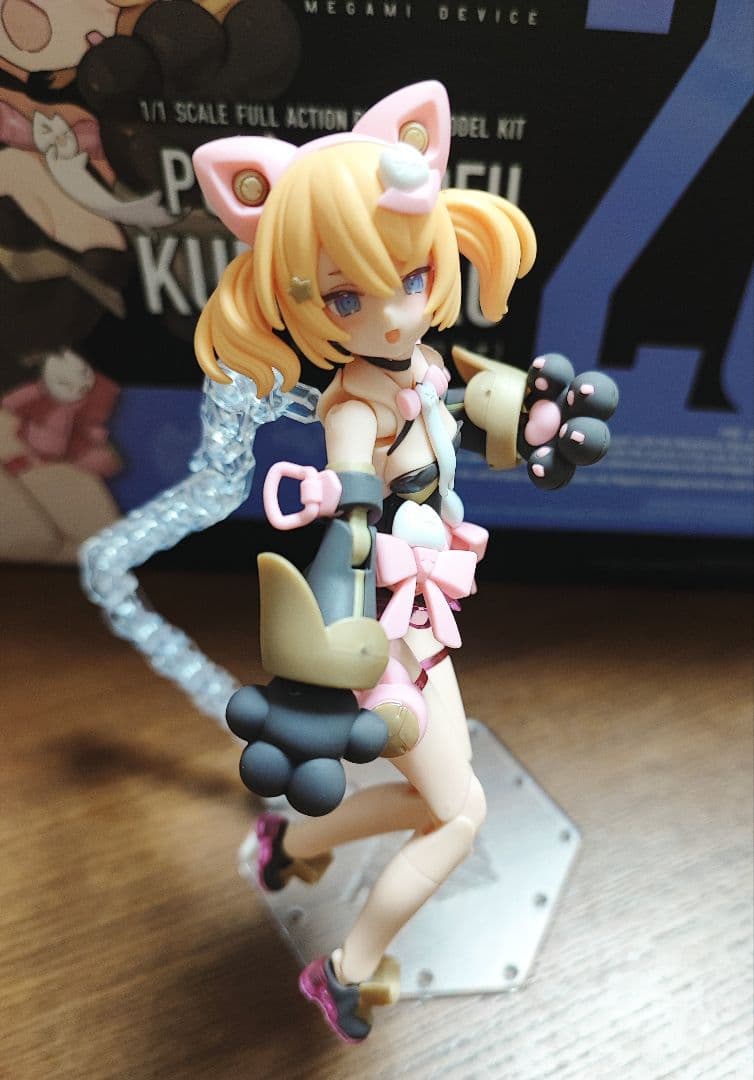 コトブキヤ メガミデバイス PUNI☆MOFU 黒マオ 完成品