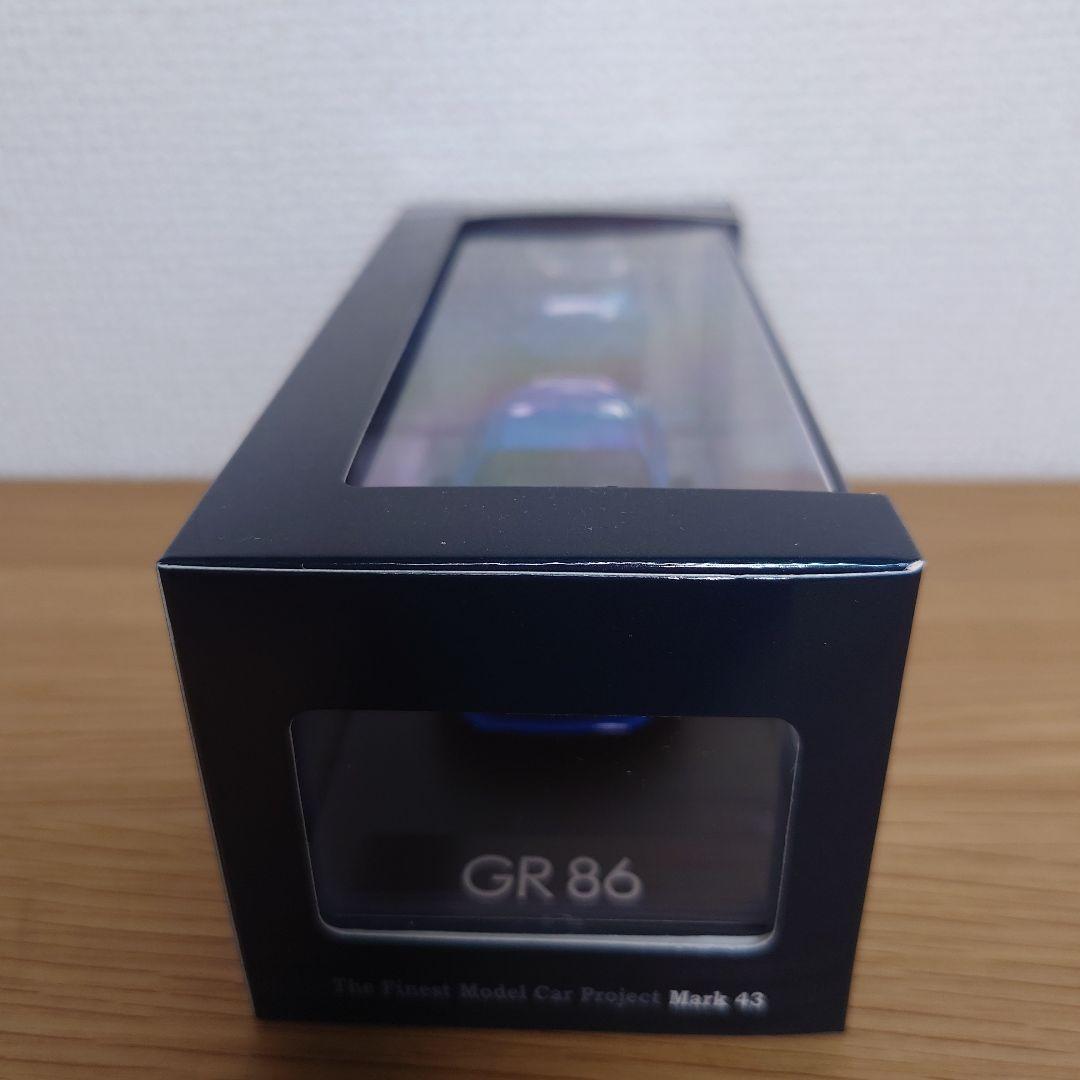MARK43　1/43 トヨタ GR86 2021 ブライトブルー