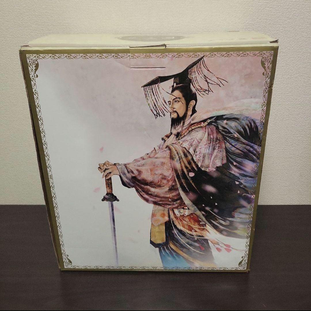 百花三国志　正子公也　諸葛亮孔明　フィギュア ブロンズ風　コールドキャスト