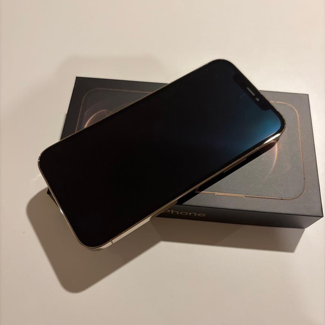 【美品】iPhone12pro 256GB 本体 ゴールド