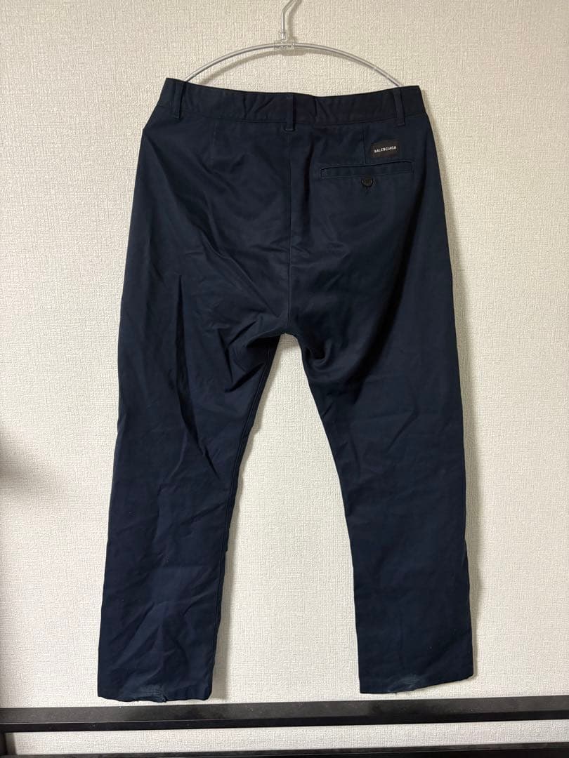 BALENCIAGA チノパン ネイビー サイズ46
