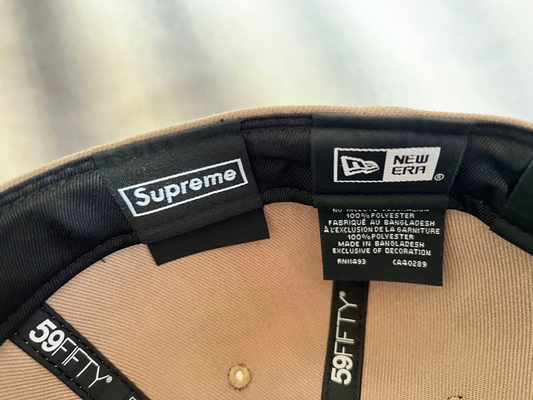 帽子 supreme cap