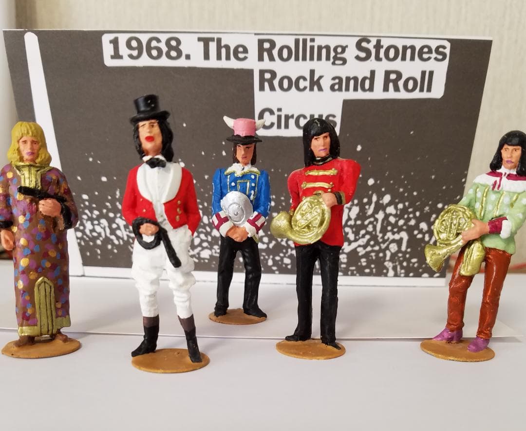 ローリングストーンズ　フィギュア