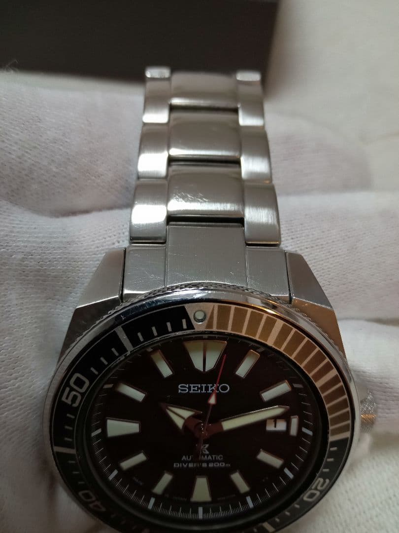 【フーミンパパ】SEIKO　PROSPEX　機械式自動巻　SRPB51JC