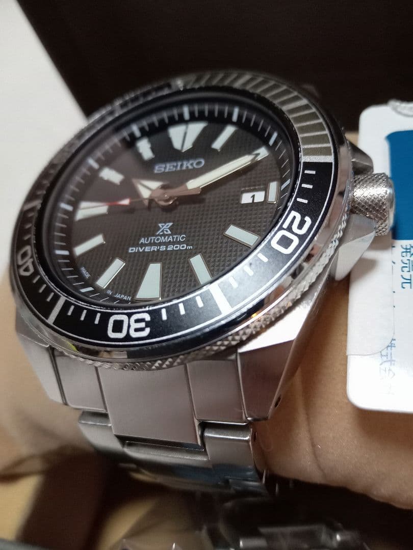 【フーミンパパ】SEIKO　PROSPEX　機械式自動巻　SRPB51JC