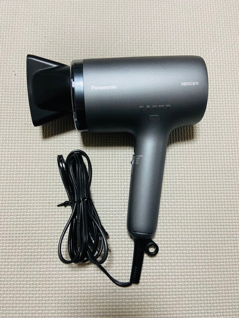 【美品】Panasonic EH-NA9M グレー ヘアドライヤー