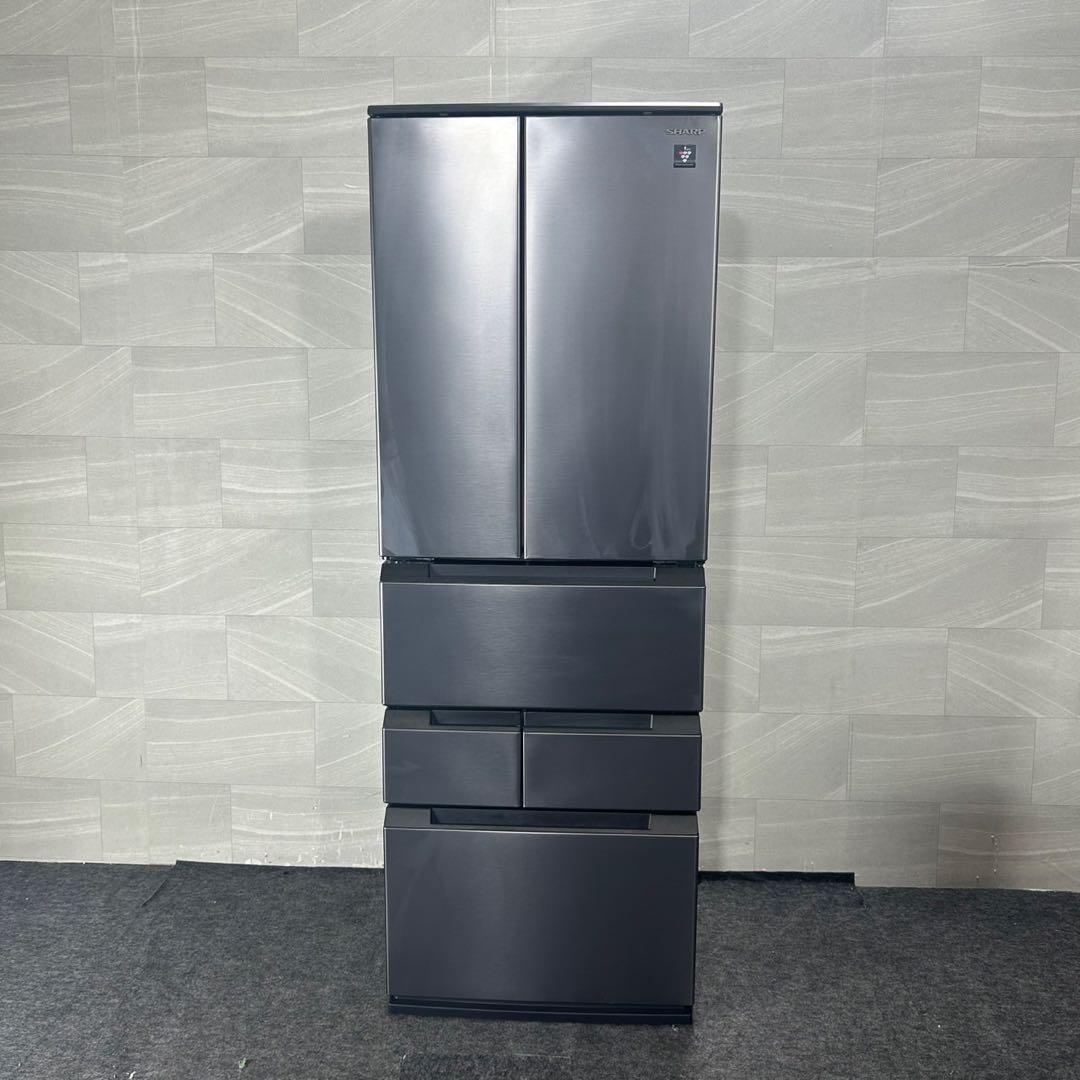 SHARP 大型冷蔵庫 457L 6ドア観音開き 2024年 高年式 d4491
