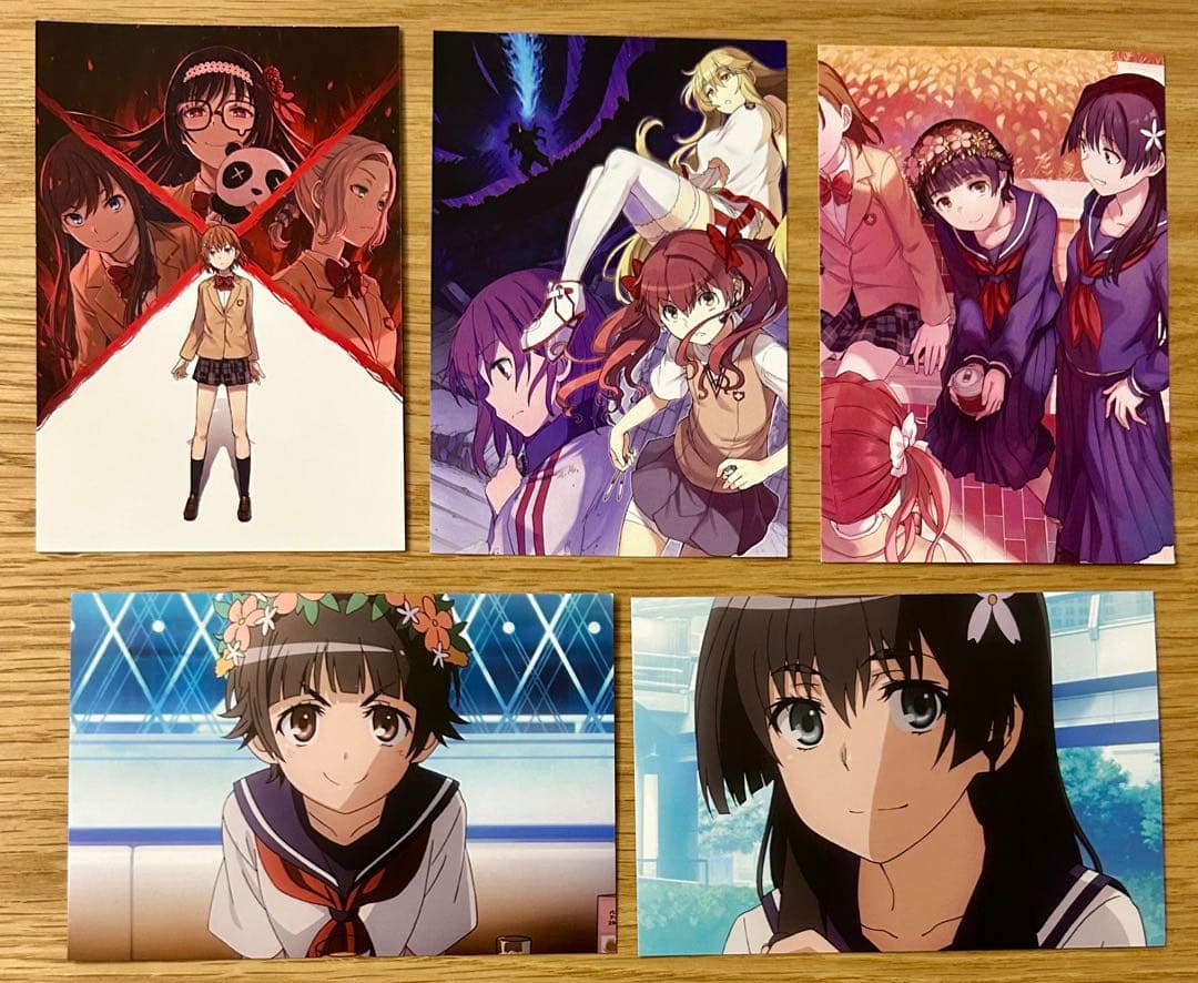 とある　シリーズ　特典　イラストカード 複製ミニ色紙　まとめ売り　④