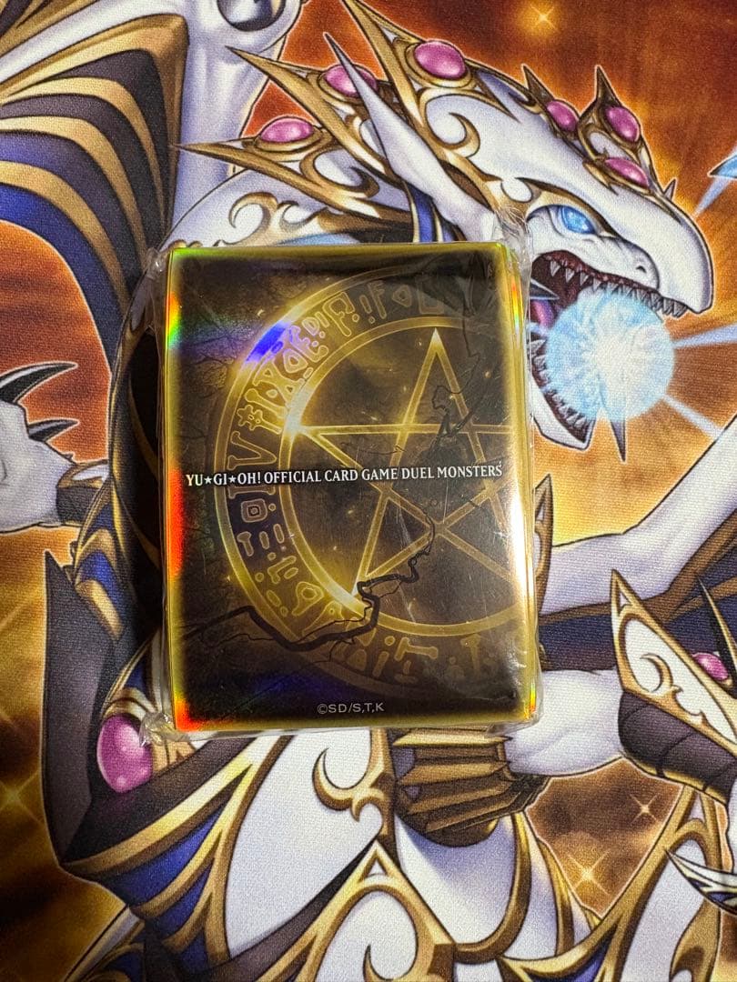 未開封　遊戯王 YCSC 上位賞 スリーブ 五稜星の呪縛 100枚