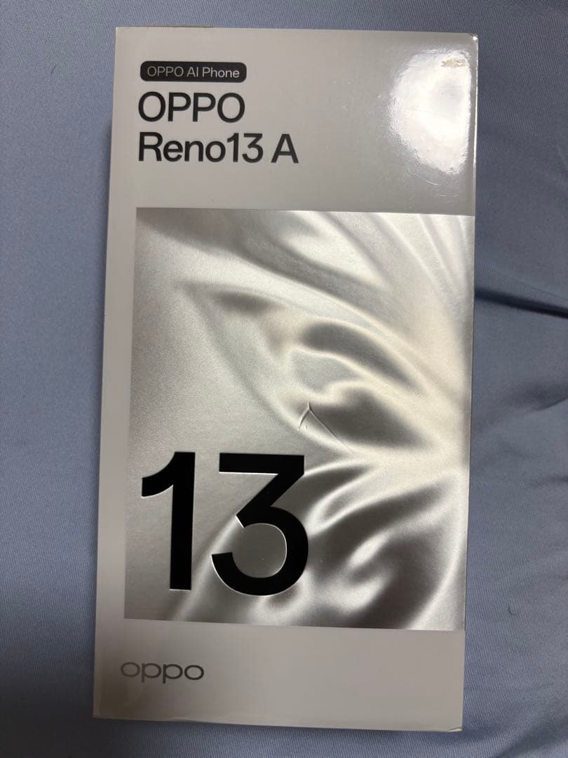 【新品最安値】OPPO Reno13A 128GB ルミナスネイビー　本体