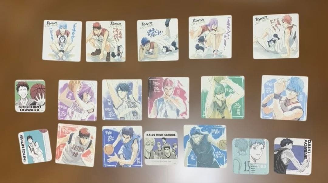 黒子のバスケ 特典コースター