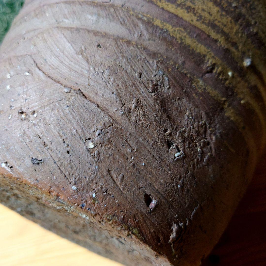 もっちゃん 古備前 壺 三耳壺 27cm 骨董