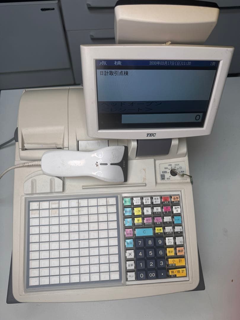 TEC テック電子レジスターFS 2055