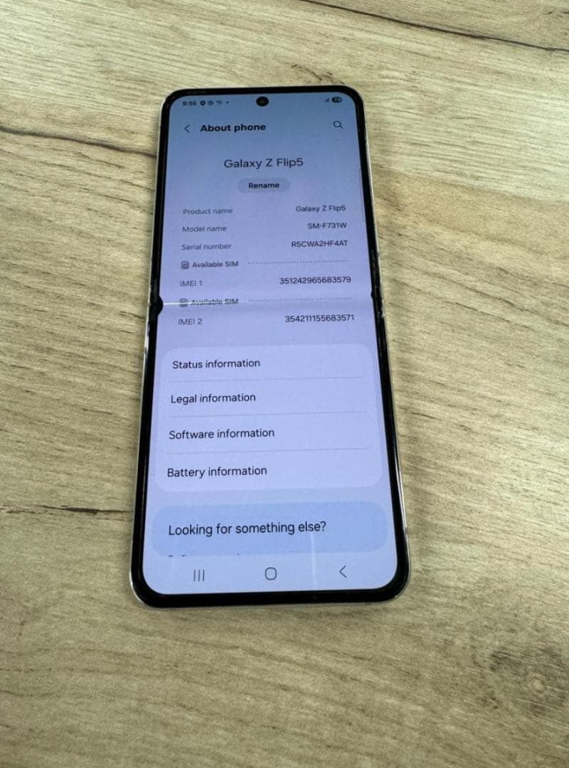 Android Galaxy Flip 5 256gb SIMフリー版