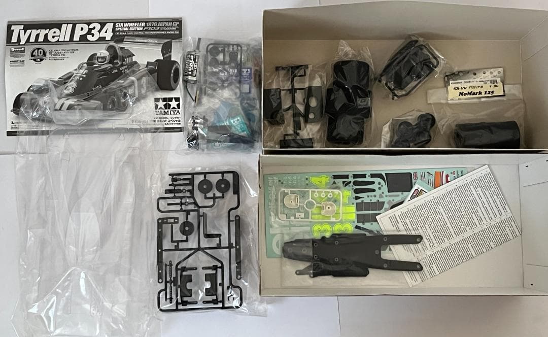 タミヤ 1/10 電動RC タイレルP34 1976 日本GPスペシャル 未組立