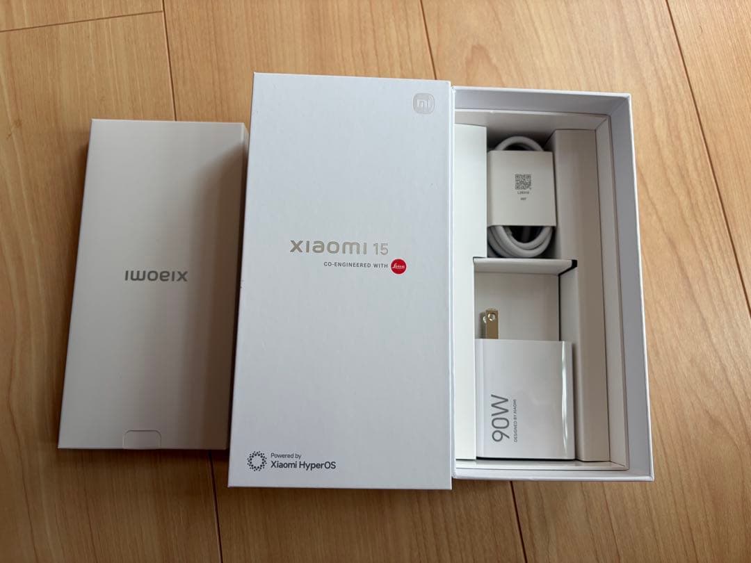 Xiaomi 15 ブラック　256GB