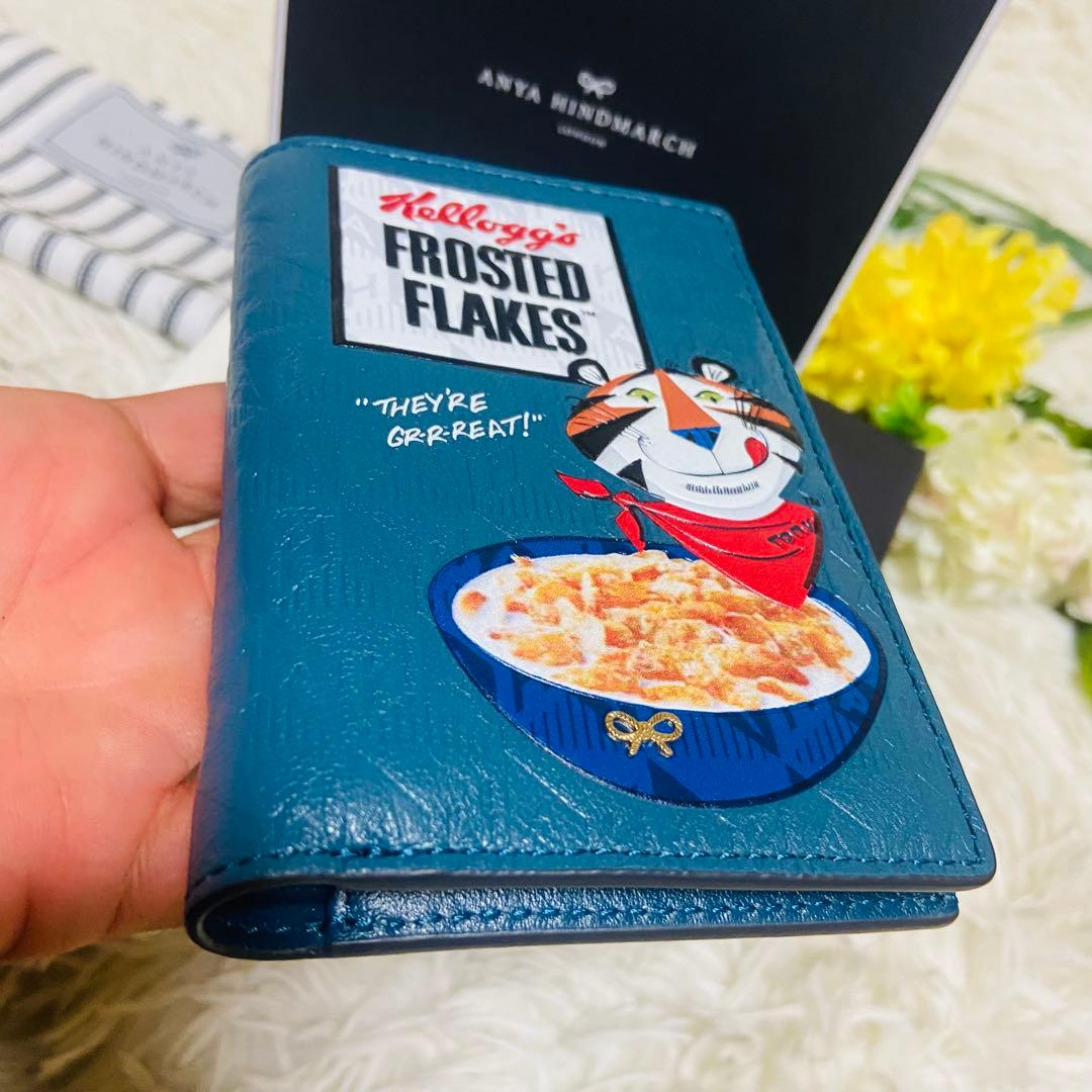 本革✨ANYA HINDMARCH✨アニヤハインドマーチ✨財布✨ケロッグ✨コラボ