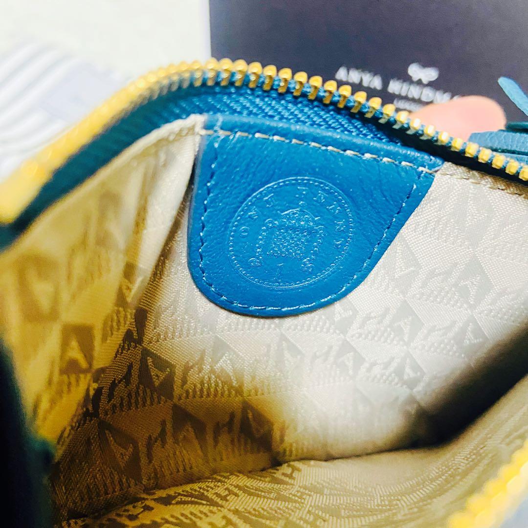本革✨ANYA HINDMARCH✨アニヤハインドマーチ✨財布✨ケロッグ✨コラボ