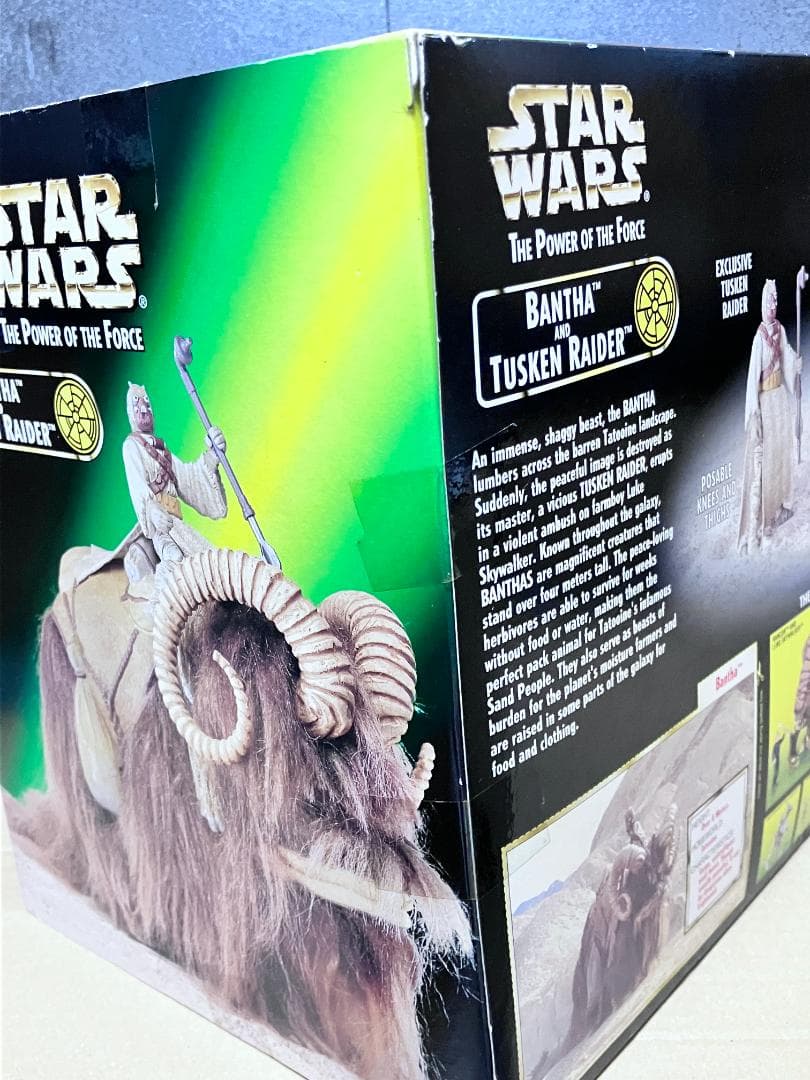 未開封 スターウォーズ『バンサ&タスケン・レイダー』DXクリーチャーフィギュア