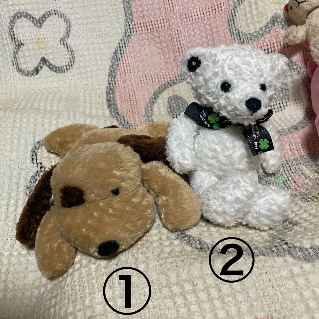 SHINADA nao's stuff ぬいぐるみ＆マスコット　14コ　中古