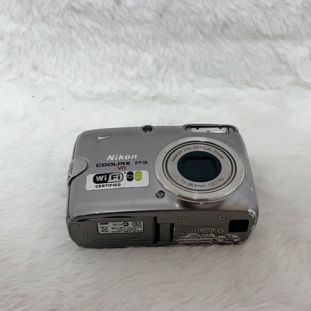 【希少】Nikon COOLPIX P3 VR デジカメ 手ブレ補正
