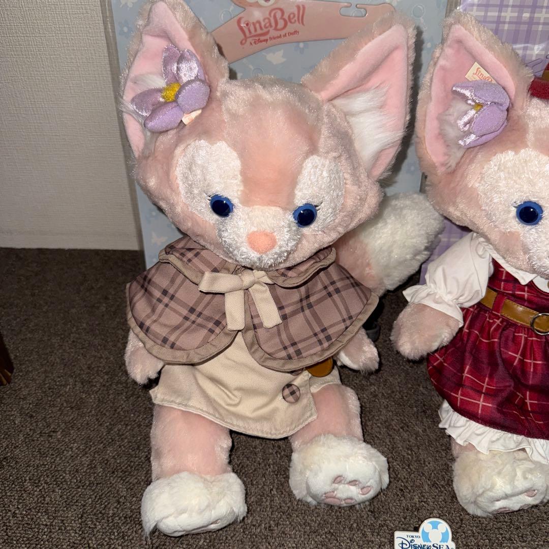 ディズニーシー　リーナベル Sサイズ ぬいぐるみ コスチューム 探偵 オータム