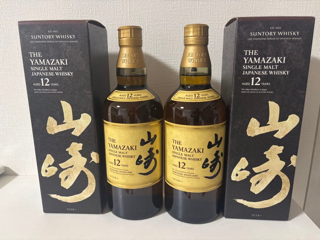 山崎 12年 シングルモルトウイスキー 1本価格