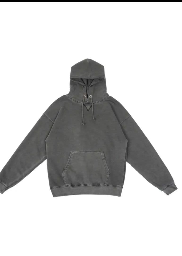 トップス OVY Pigment Damage Processing P/O Hoodie