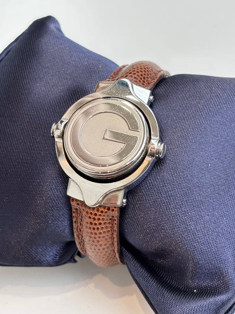 GUCCI ブラウンレザー 時計