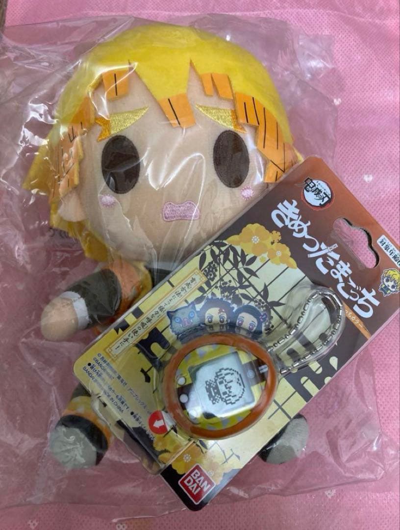 ❤️きめつたまごっち❤️善逸カラー❤️一番くじ ❤️ちょこのっこぬいぐるみ❤️我妻善逸❤️