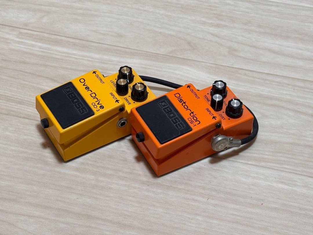 ギター BOSS OverDrive OD-3 & Distortion DS-1