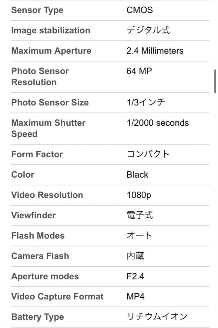 4Kデジタルカメラ Wi-Fi機能 32GB