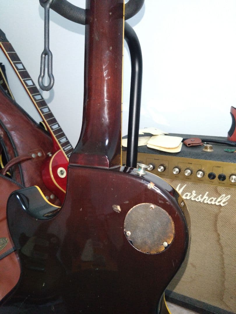 Fresher フレッシャーレスポール ブラウンサンバースト　セットネック