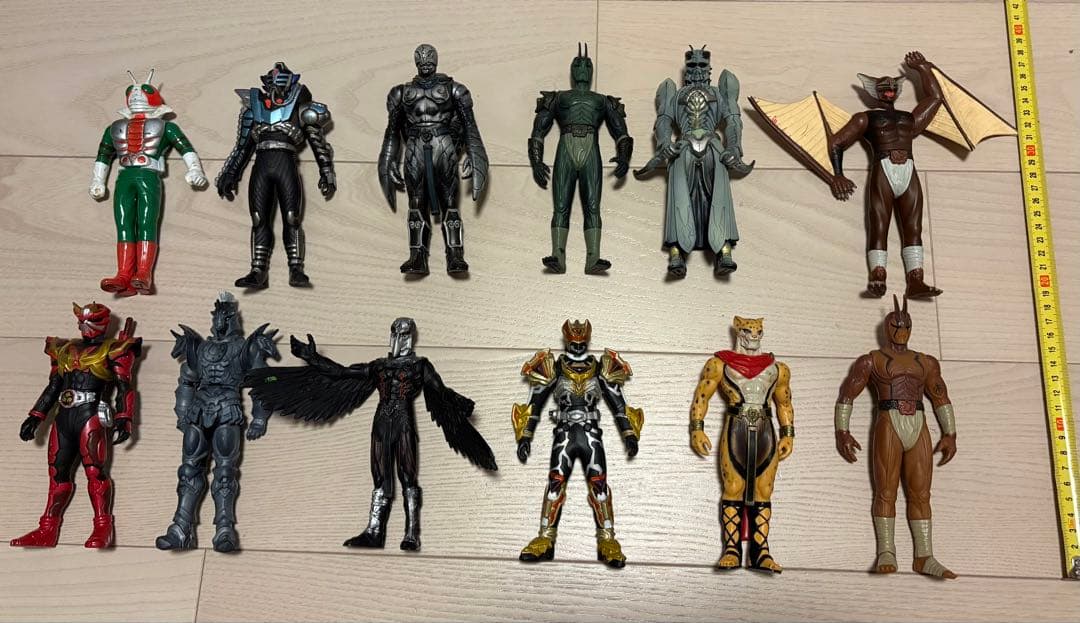 仮面ライダー　ソフビ　まとめ売り
