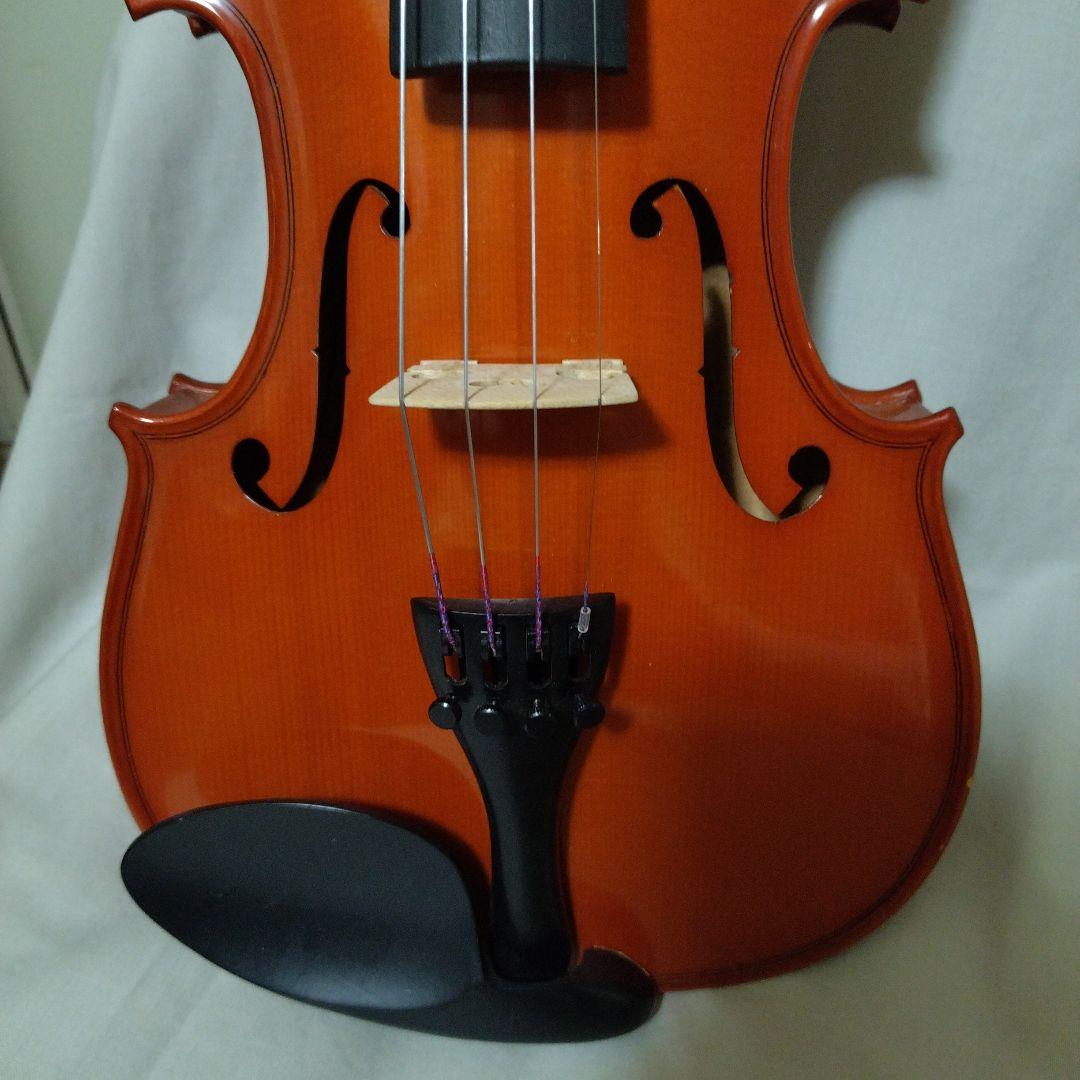♥大人用4/4♥ロマンツァバイオリン♥新品未使用品♥美品♥弓ケ―ス松脂調子笛付