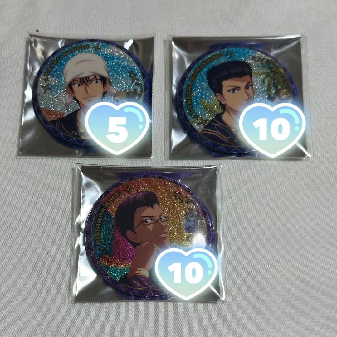 新テニスの王子様 テニソニ キラキラ缶バッジ