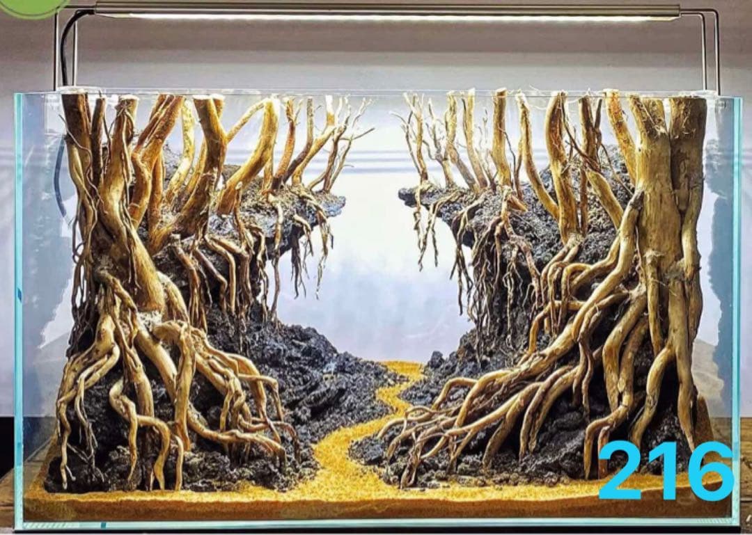 水槽用流木 自然なデザイン. 盆栽流木　の水槽、水草用の 流木。流木アクアリウム