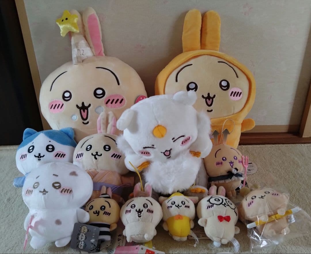 ちいかわ ぬいぐるみ プライズ ちいかわ ハチワレ うさぎ セット