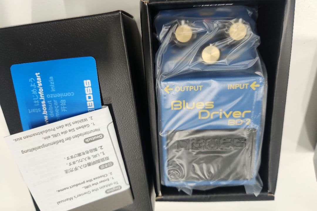 BOSS Blues D BD-2 ギターエフェクター パッチケーブル