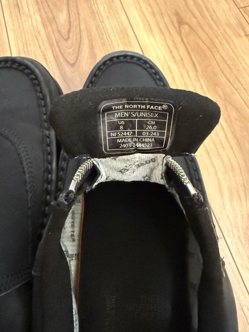 ノースフェイス　ホーンド ジップ モカシン ゴアテックス　26cm