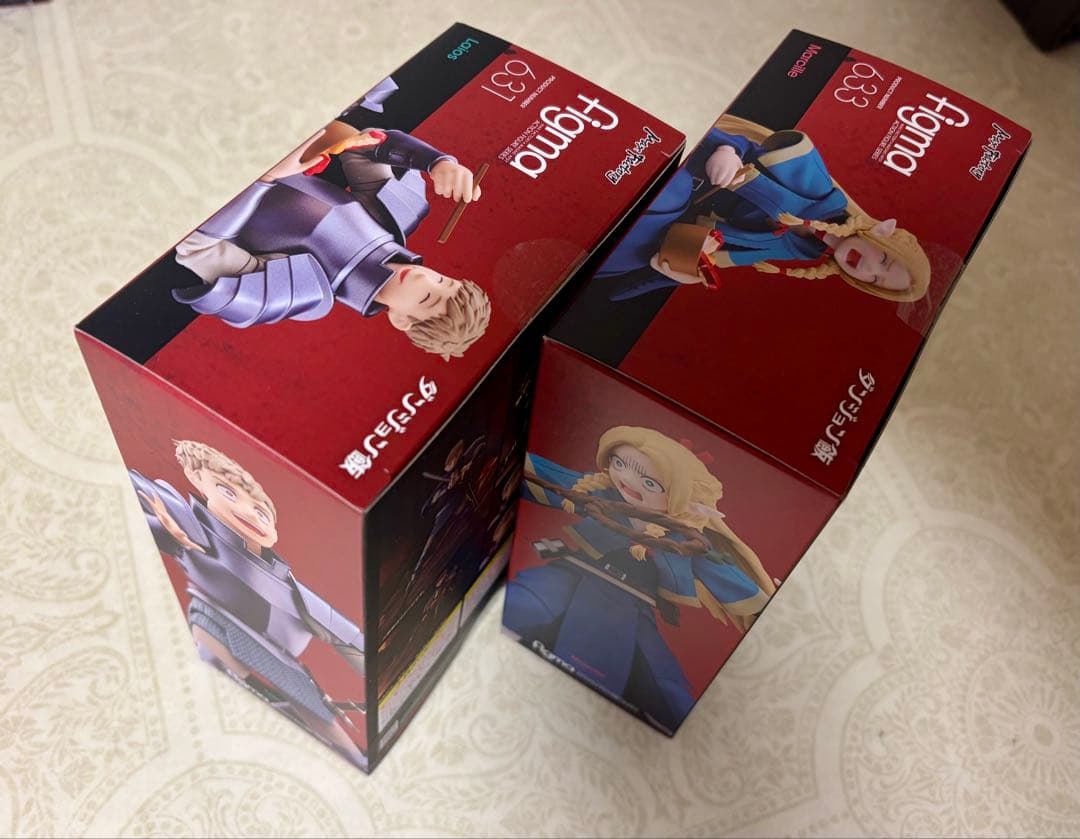 未開封　ダンジョン飯 マルシル ライオス　figma フィギュア