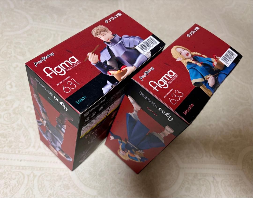 未開封　ダンジョン飯 マルシル ライオス　figma フィギュア