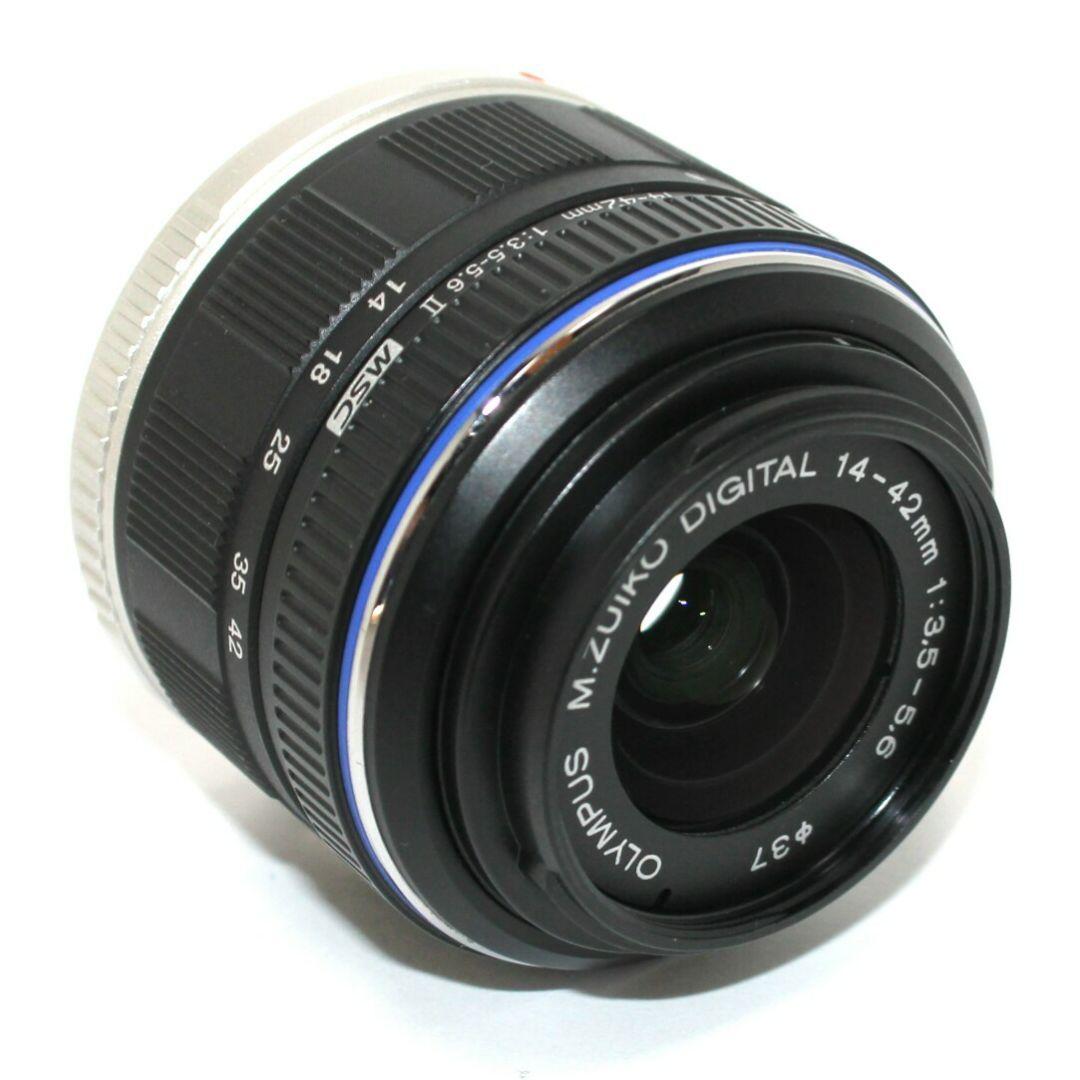 OLYMPUS M.ZUIKO 14-42mm Ⅱ レンズ ブラック✨完動品✨